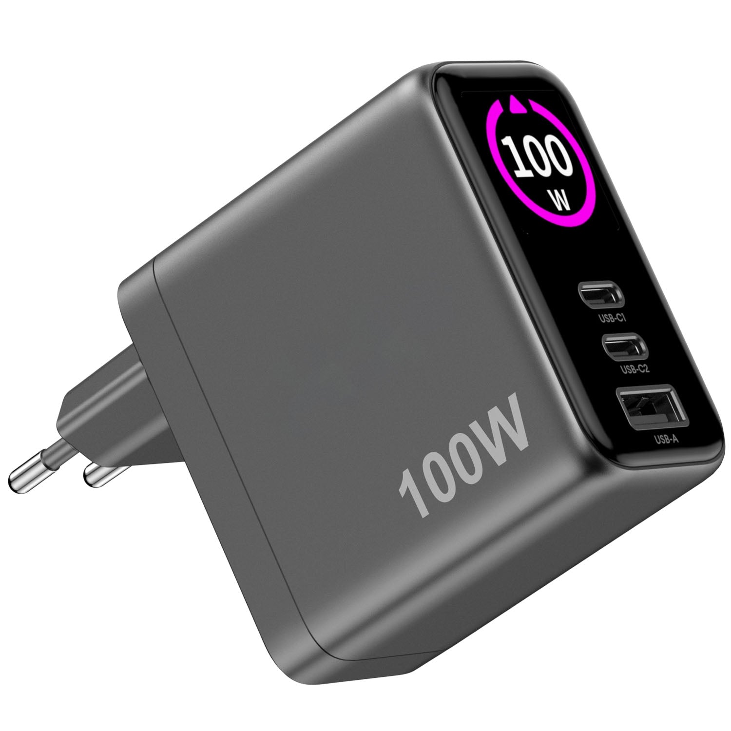 100W PD/QC Charger with Display