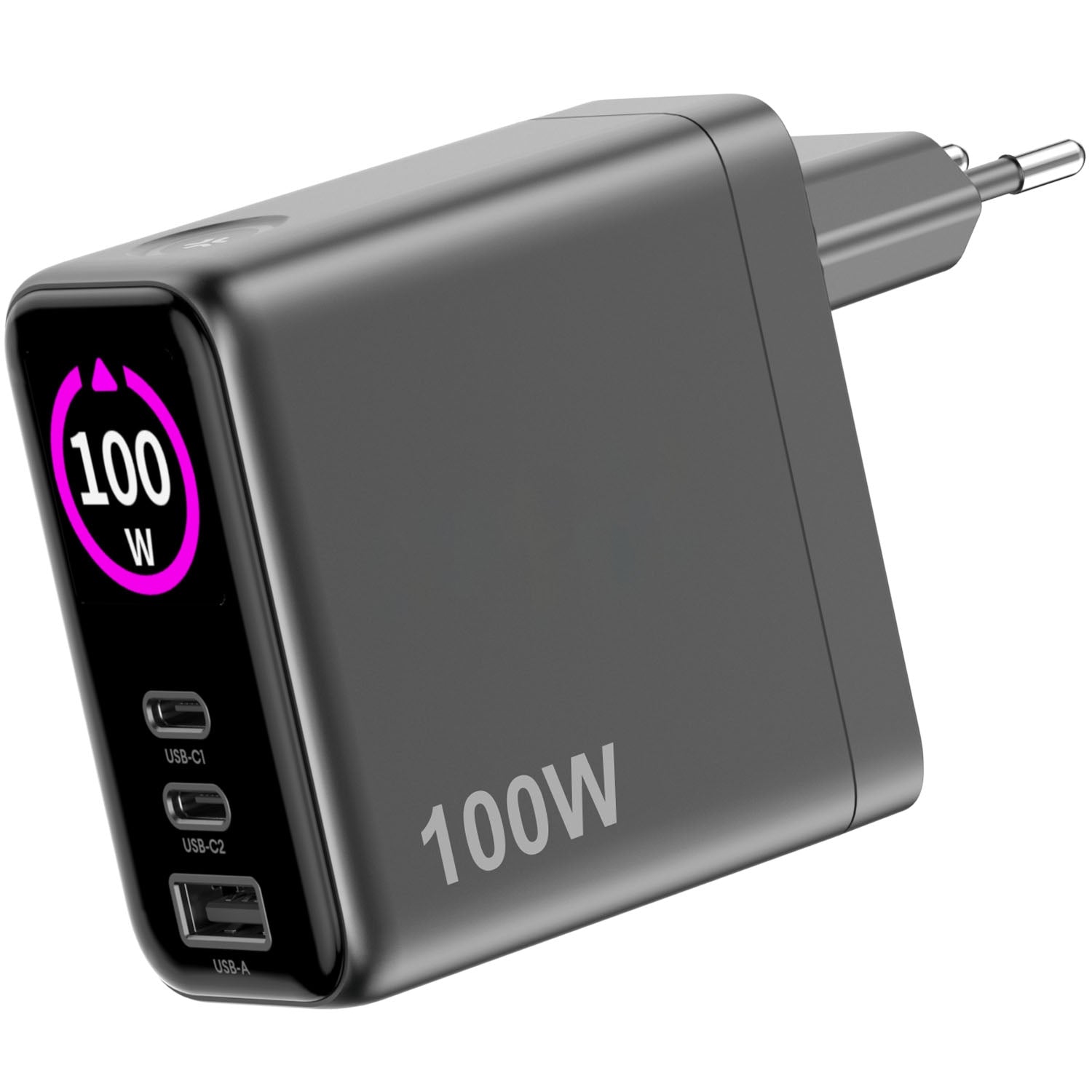 100W PD/QC Charger with Display