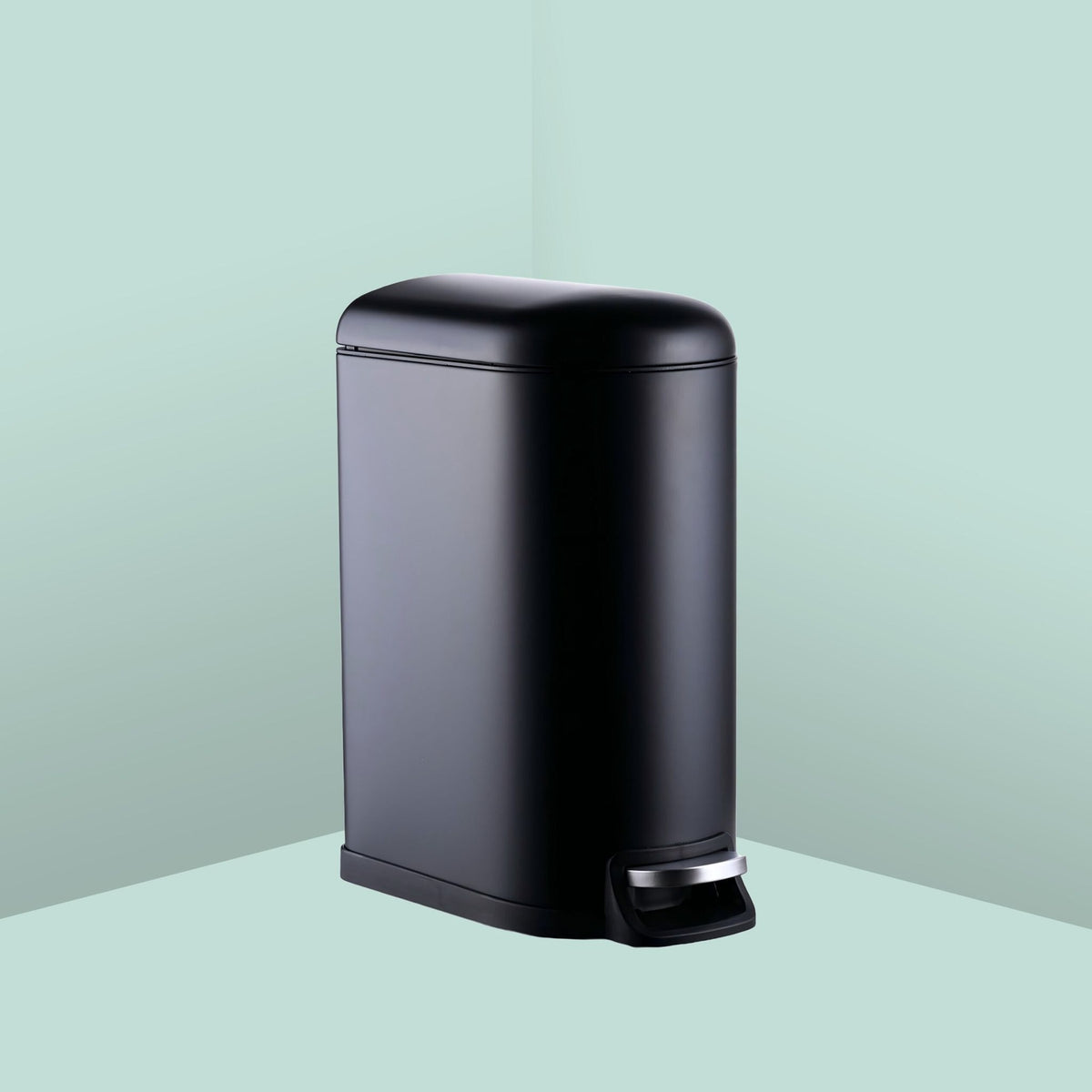 10 Litre Metal Pedal Bin – Soft-Close, Removable Bucket