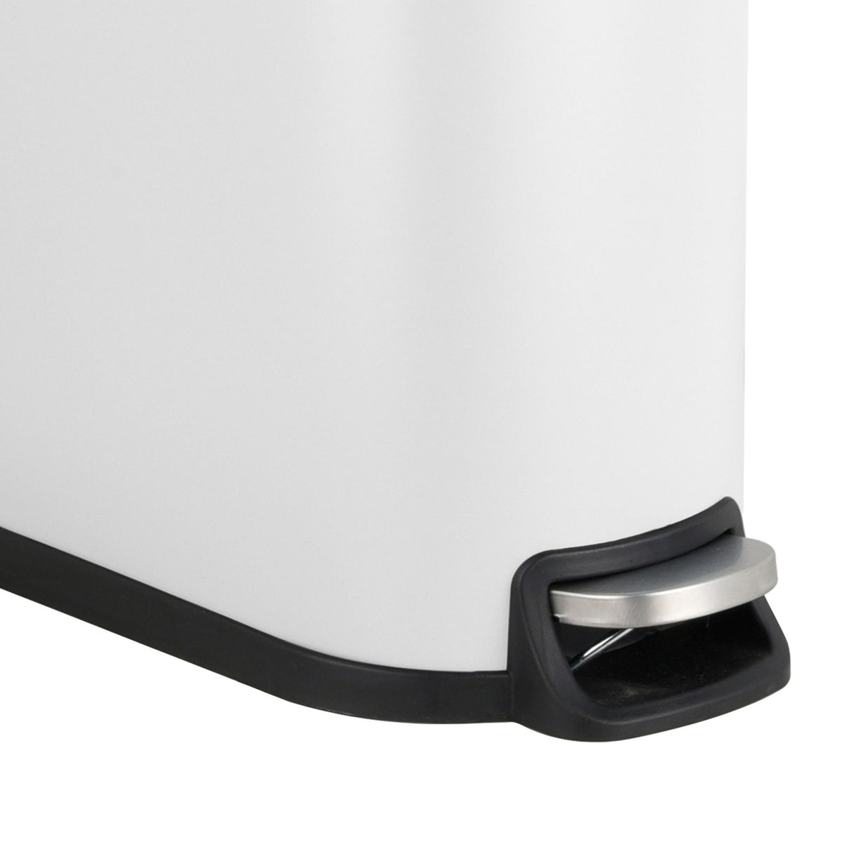 10 Litre Metal Pedal Bin – Soft-Close, Removable Bucket
