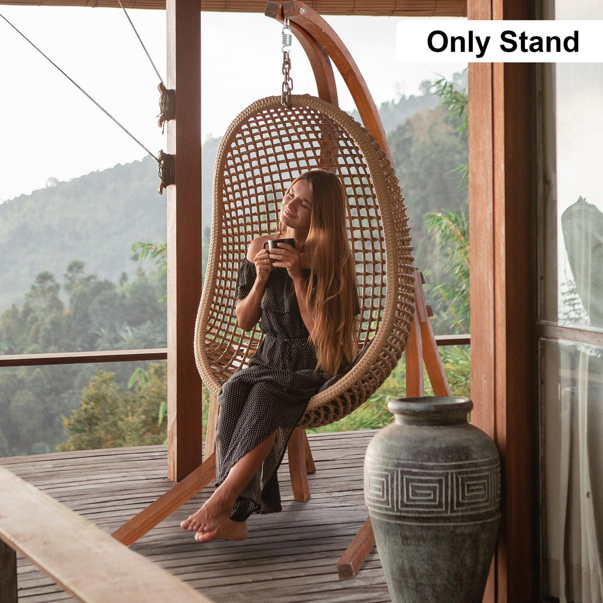 120Kg, Free-Standing, Natural, 127X162X211Cm
