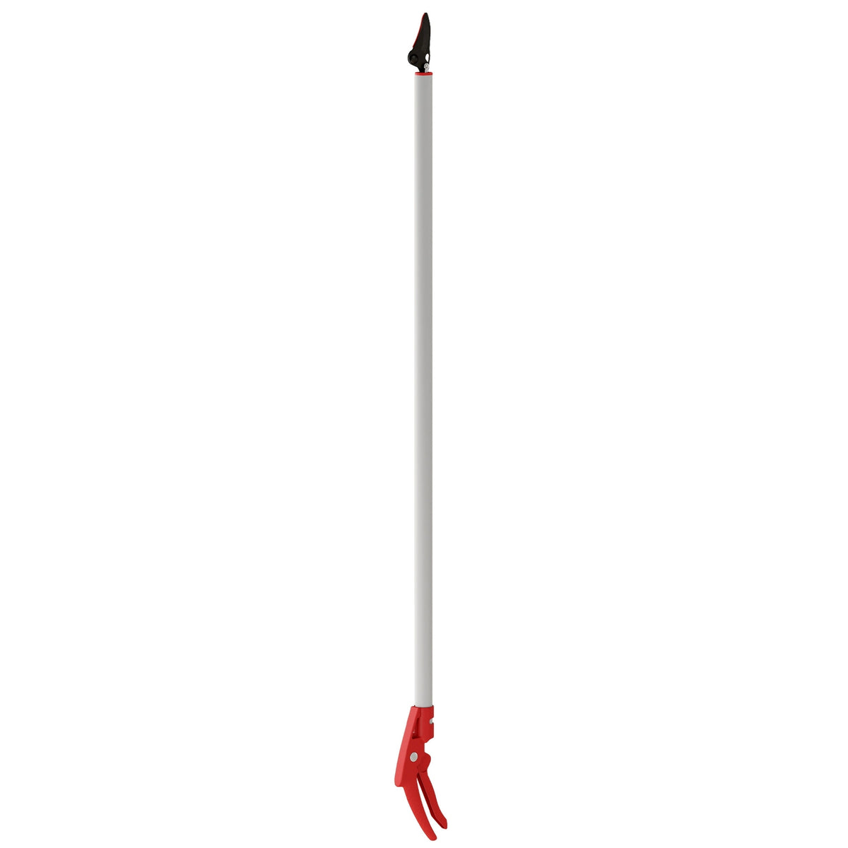 1.2 m tree shears, pruning shears for cutting, garden cutter with aluminum handle, long-handled garden shears, red