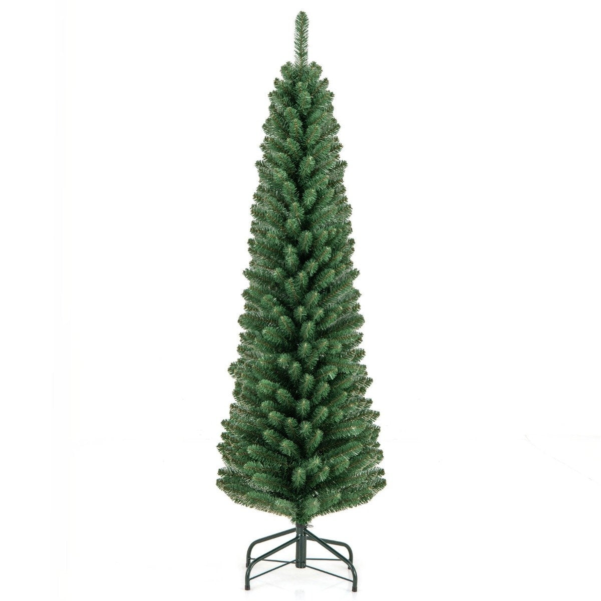 150cm pencil Christmas tree artificial Christmas tree with 295 green branch tips