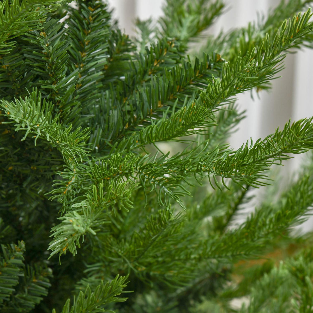 180 Cm Artificial Christmas Tree, Lifelike Dense Branches, Artificial Fir Tree With 1942 Branch Tips, Green