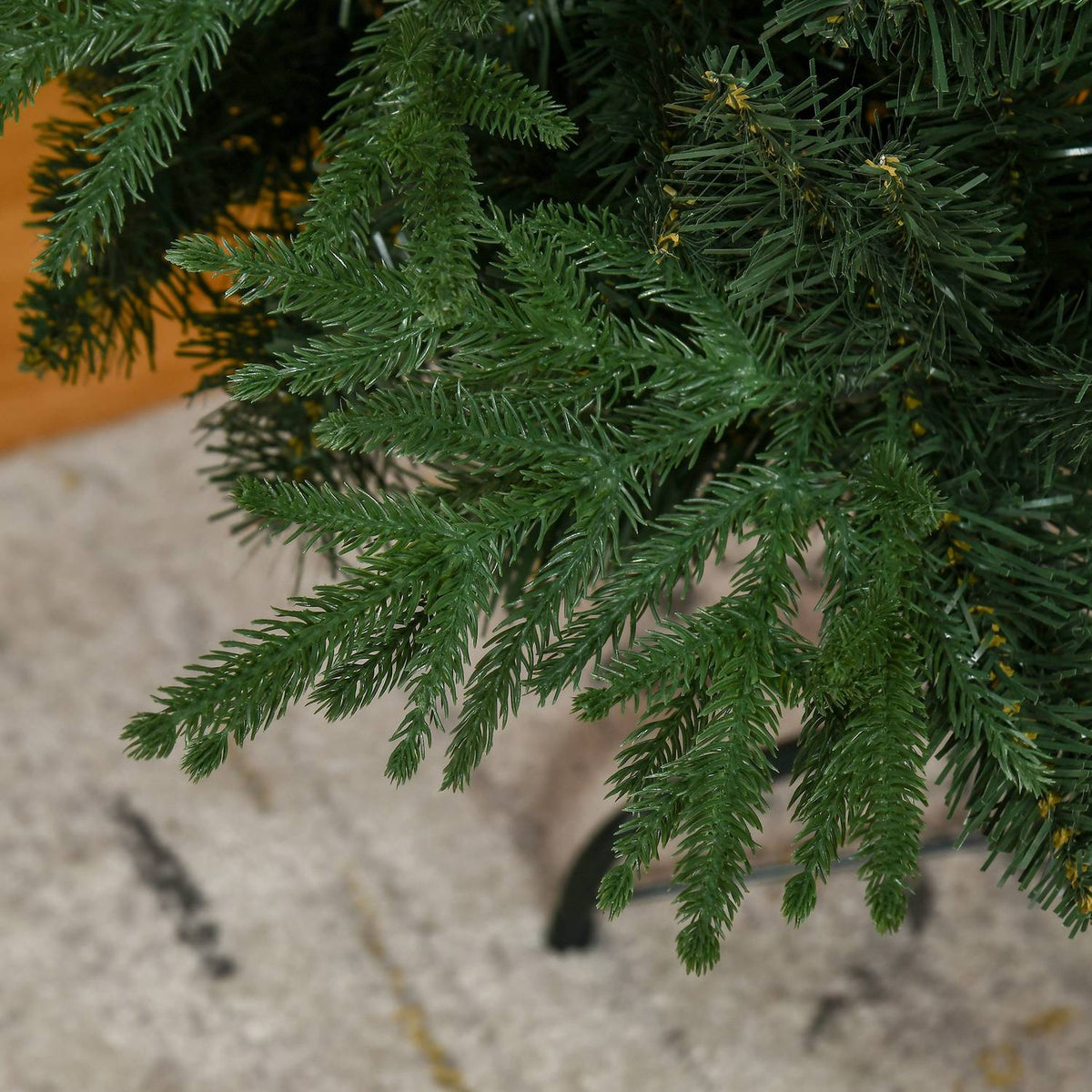 180 Cm Artificial Christmas Tree, Lifelike Dense Branches, Artificial Fir Tree With 4030 Branch Tips, Realistic Look, Green