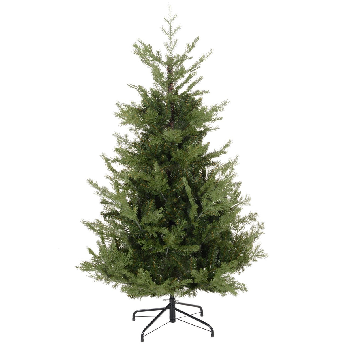 180 cm Artificial Christmas Tree Lifelike Dense Branches Christmas Tree with 1942 Branch Tips Realistic Look for Christmas Green