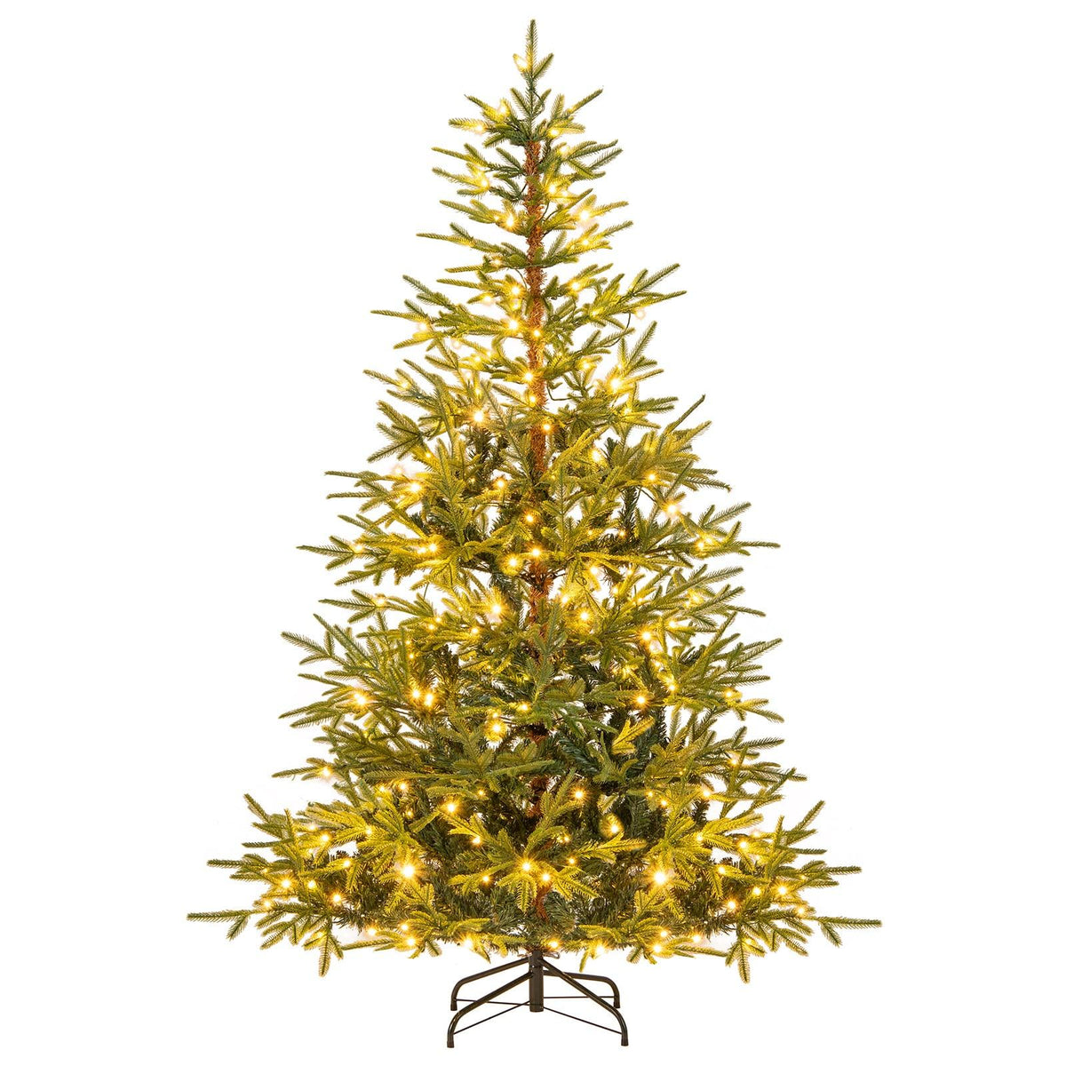 180 cm Artificial Christmas Tree with 250 LED Lights