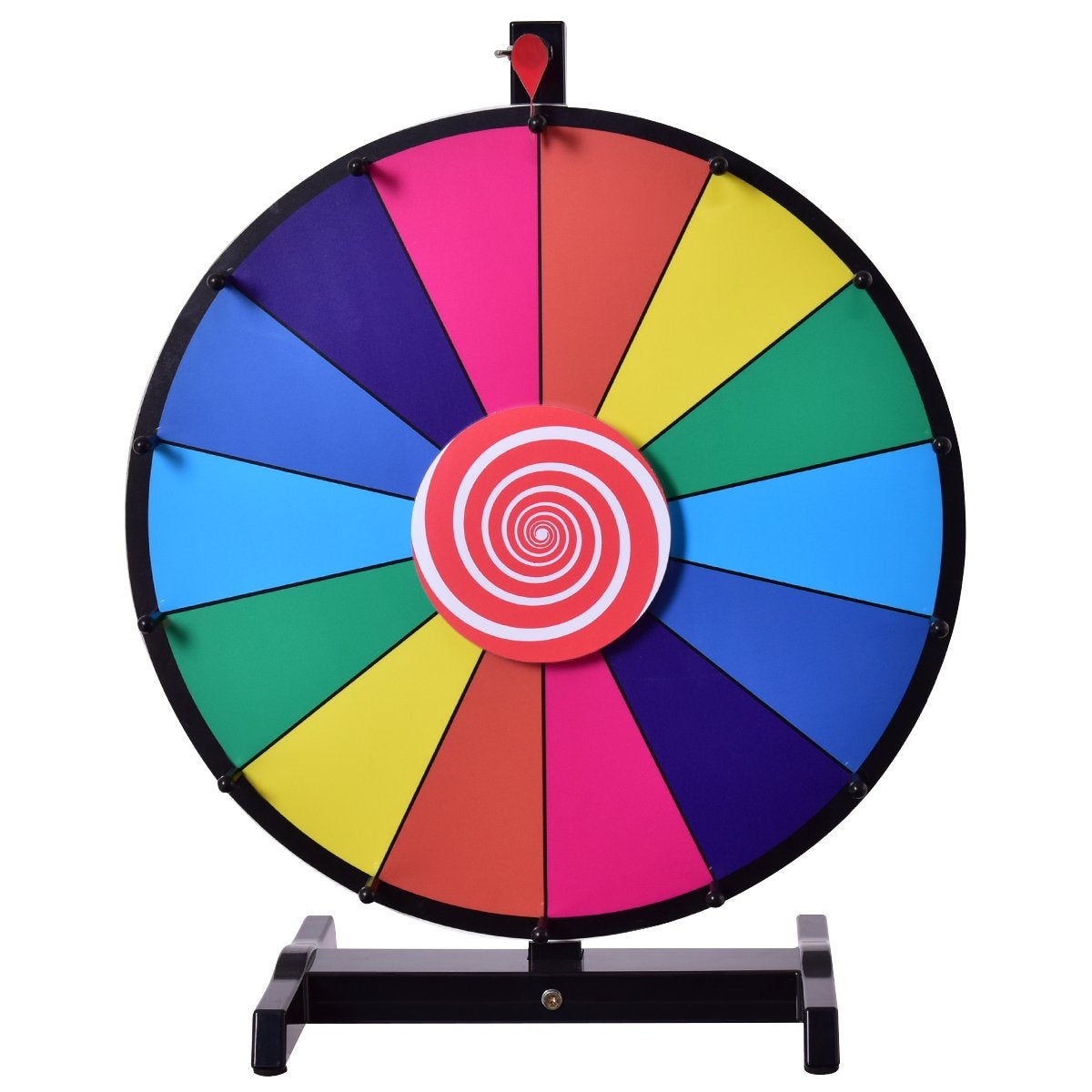 18" Wheel of Fortune Toy with Eraser & Marker Pen Wheel Games for Lottery Games φ48cm