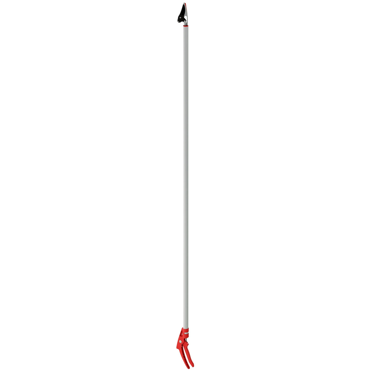 1.8 m tree shears, loppers for cutting, garden cutter with aluminum handle, long-handled garden shears, red