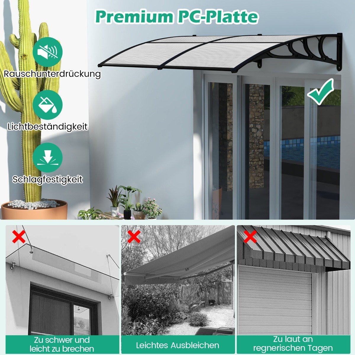 199 x 99 cm canopy for front door canopy front door canopy desk canopy transparent