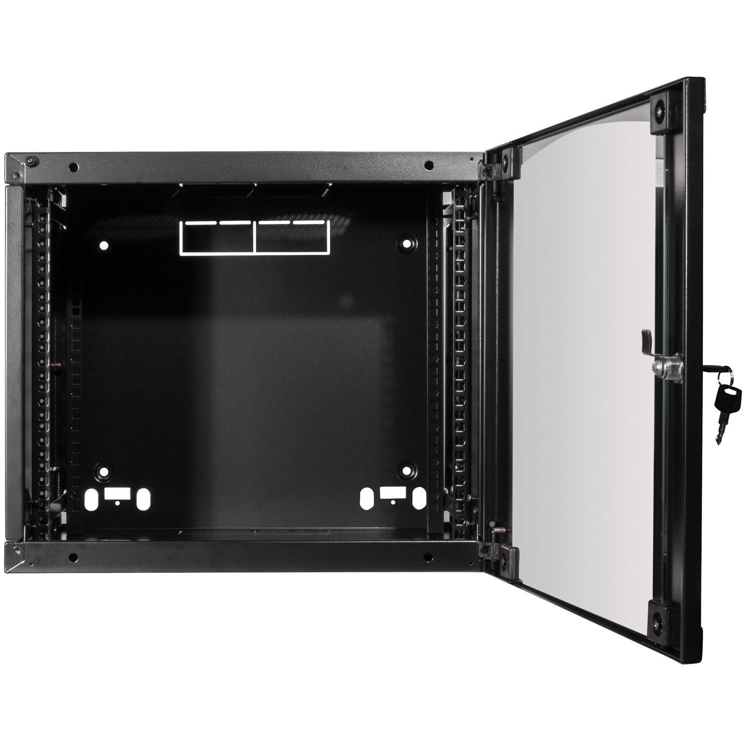 19" Wall cabinet/server cabinet U12 540 x 450 x 595 mm Unassembled Black