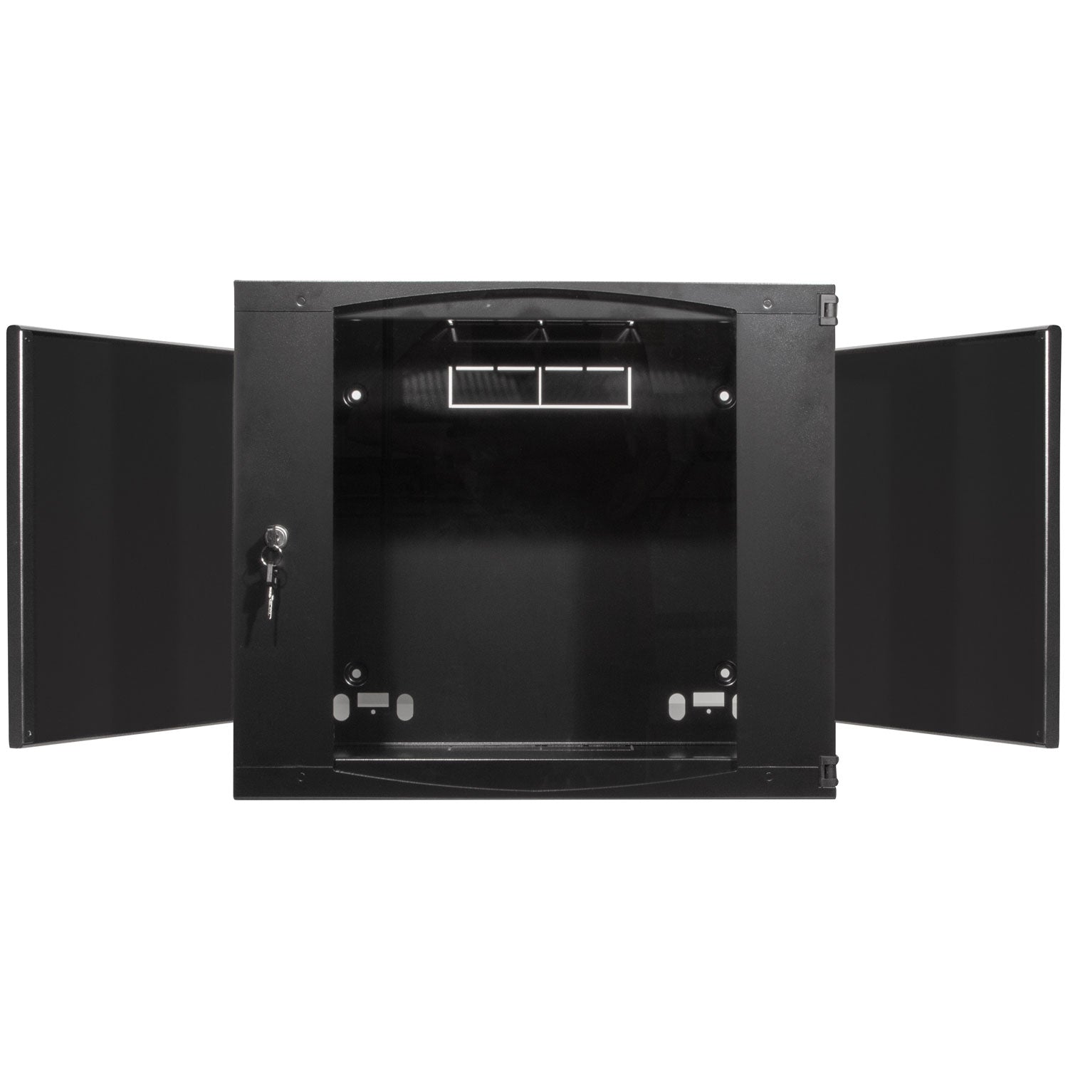 19" Wall cabinet/server cabinet U15 540 x 450 x 725 mm Unassembled Black