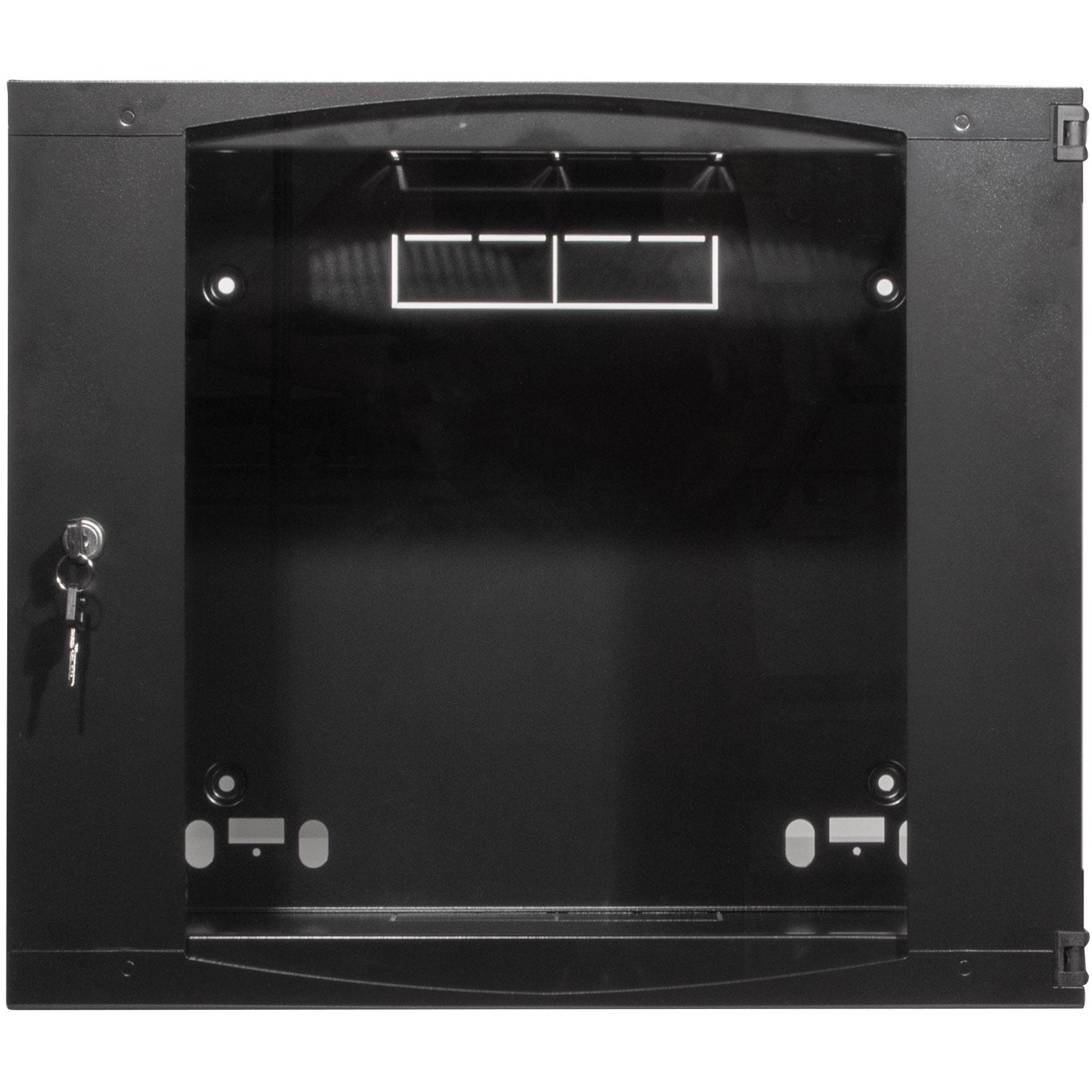19" Wall cabinet/server cabinet U15 540 x 450 x 725 mm Unassembled Black