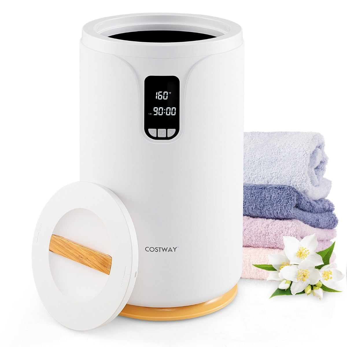20L Towel Warmer Bucket with LED Light, Fast Heating