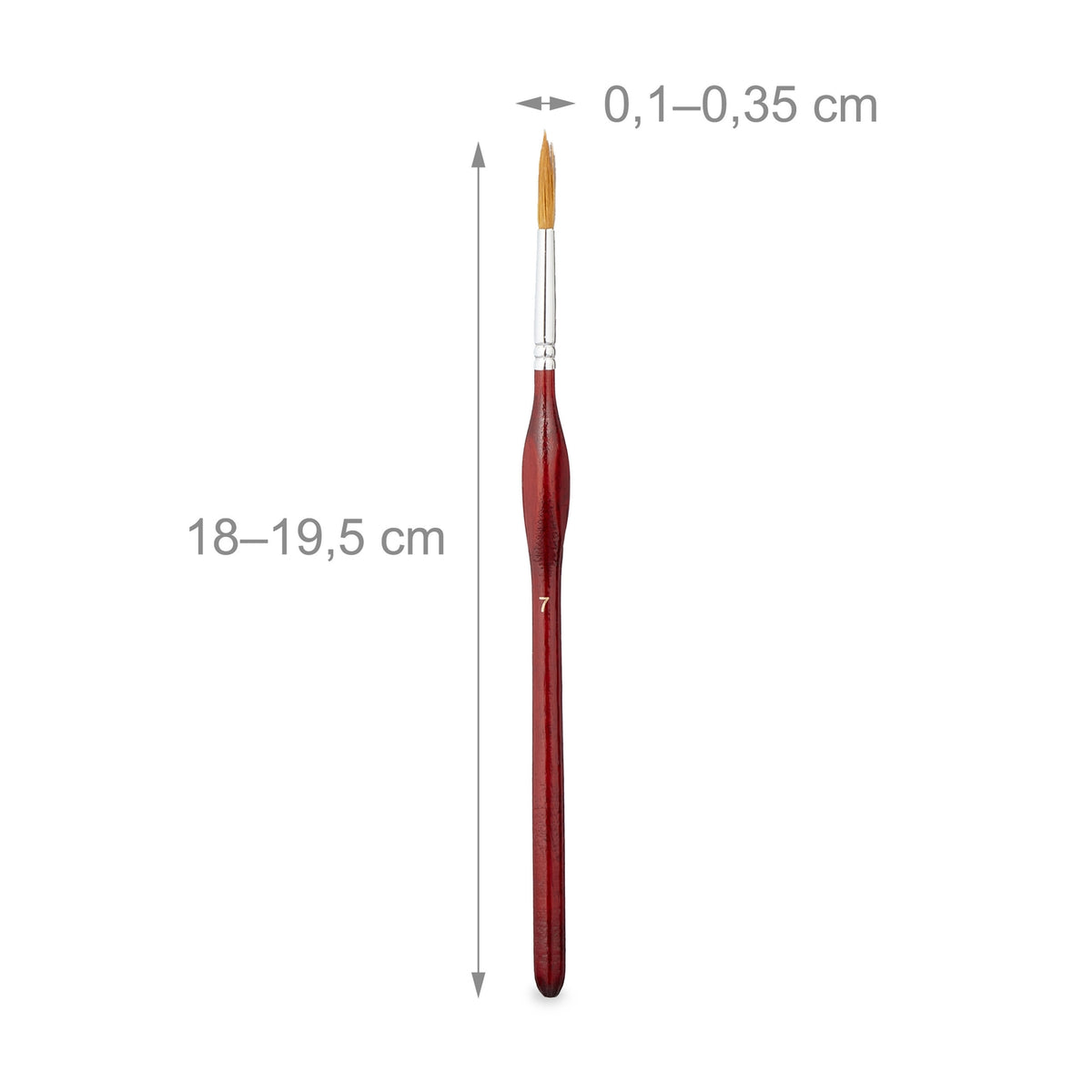 20-piece detail brush set