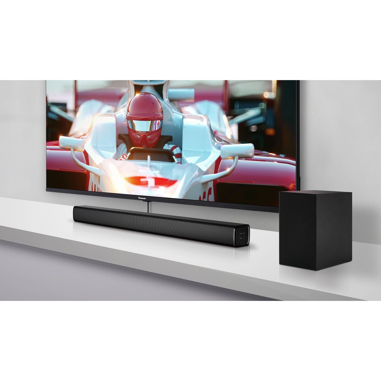 2.1 Soundbar System, 100W, Wireless Subwoofer, Bluetooth