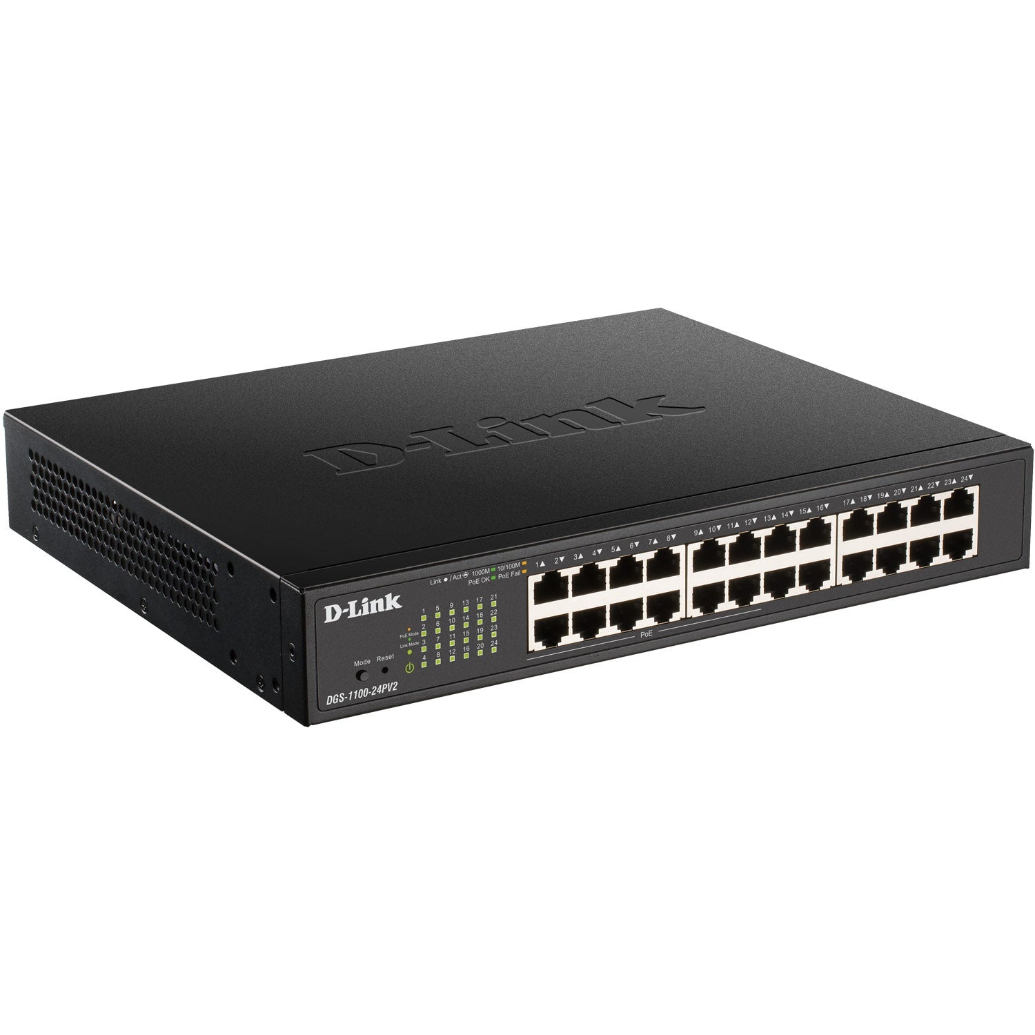 24-Port Gigabit PoE Smart Managed Network Switch