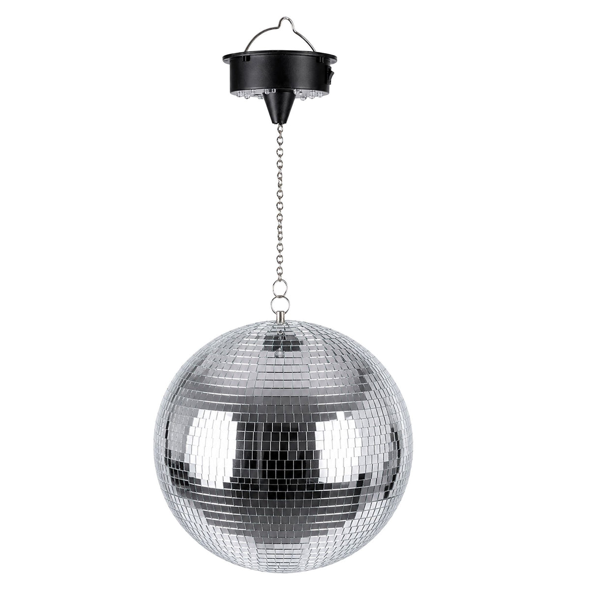25 cm Disco Ball with Motor & LED Light Effects