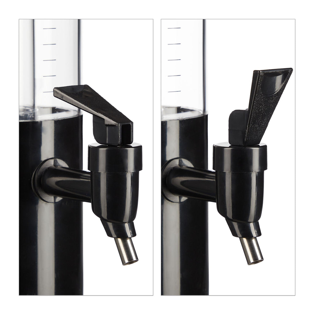 2.5 liter beer column with tap