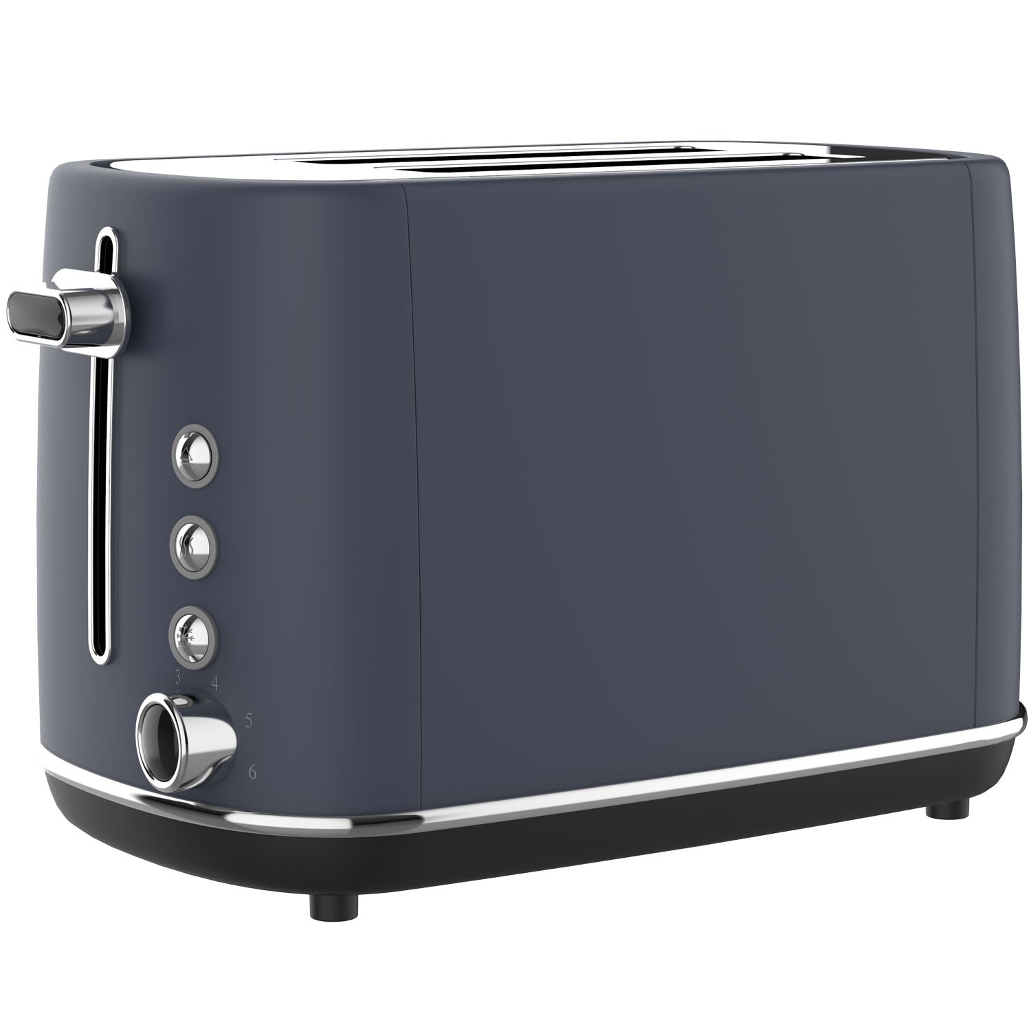 2-Slice Toaster, 1050W, 6 Browning Levels, Blue