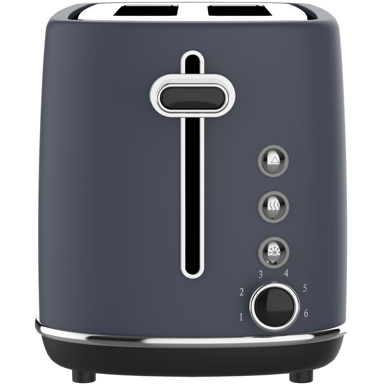 2-Slice Toaster, 1050W, 6 Browning Levels, Blue