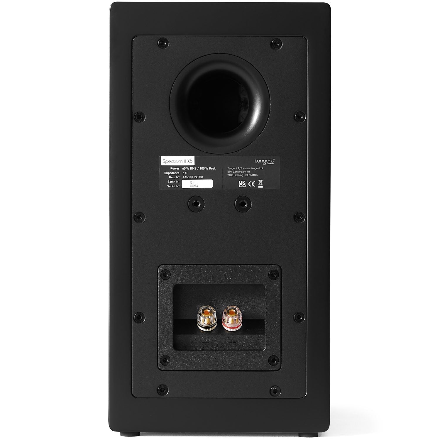 2-Way Black Speakers, Spectrum X5 II