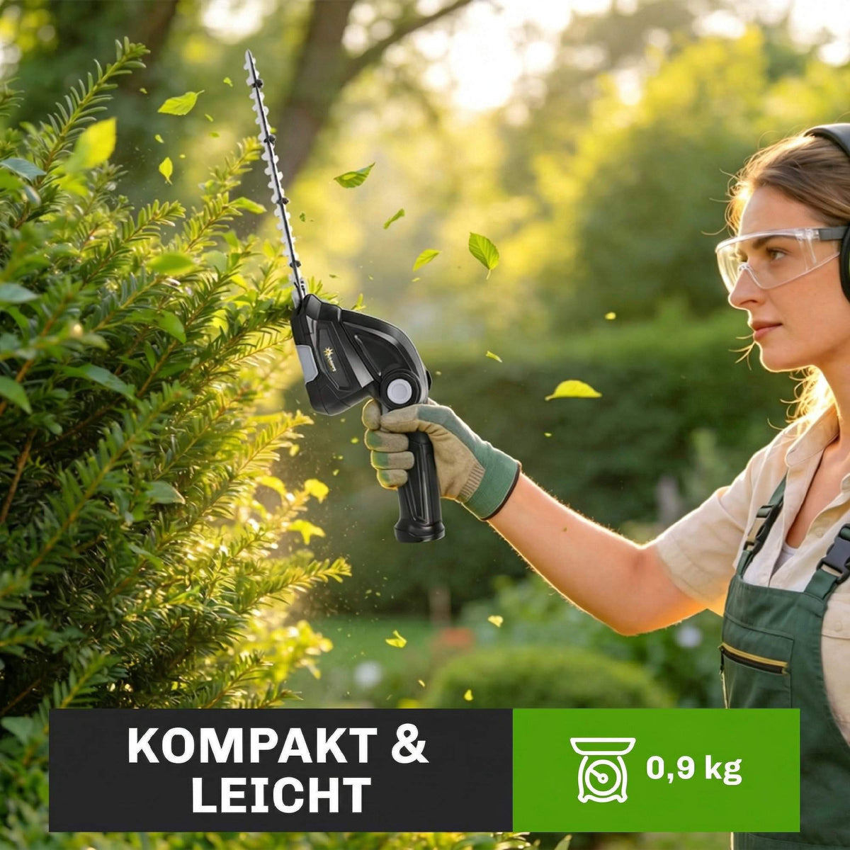2-in-1 Cordless Hedge & Grass Shear, 7.2V, Rechargeable