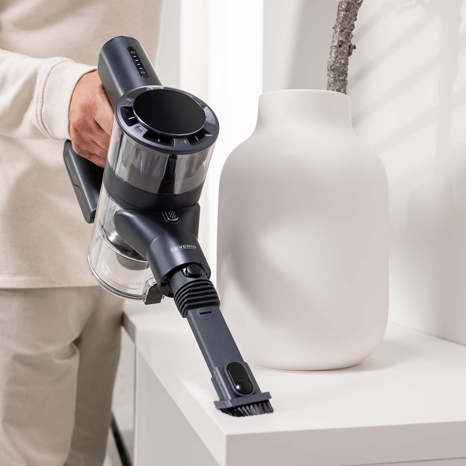 2-in-1 Vacuum Cleaner, 200W, Telescopic Tube