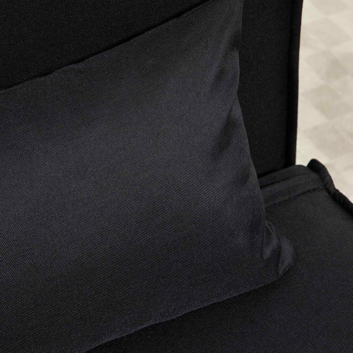 2-in-1 sleeping chair, up to 350 kg, sofa bed with bed function, decorative cushions, folding chair with adjustable backrest, linen look
