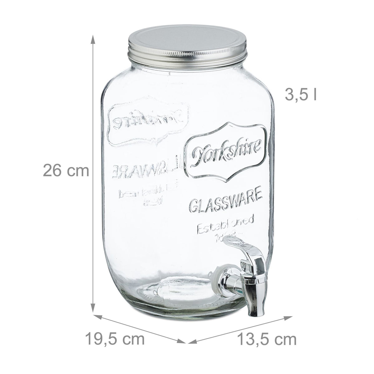 2-pack drink dispensers 3.5 litres