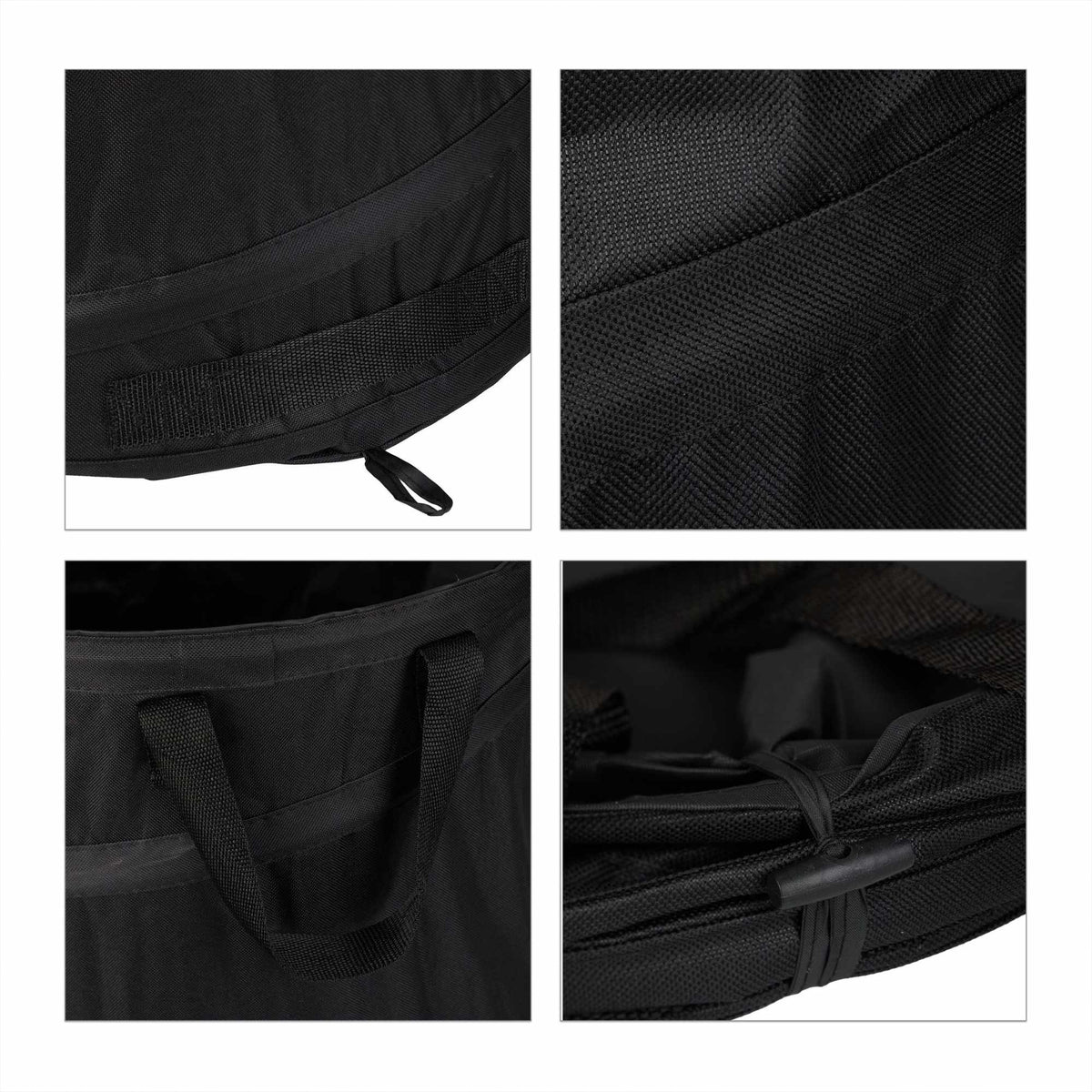 2 pcs. garden bags 120-liter black