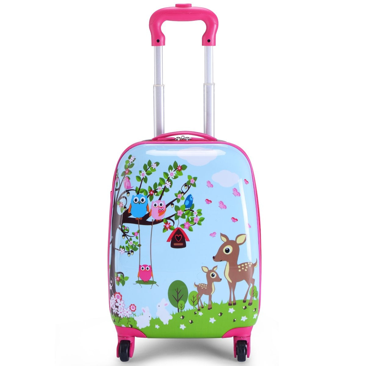 2-piece suitcase set children's luggage 16'' suitcase + 12'' backpack
