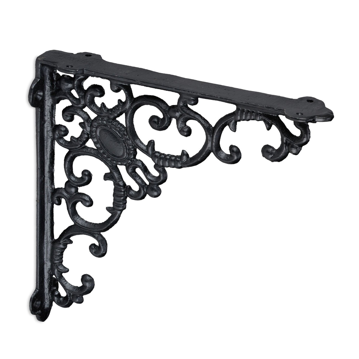 2x shelf bracket forged in cast iron