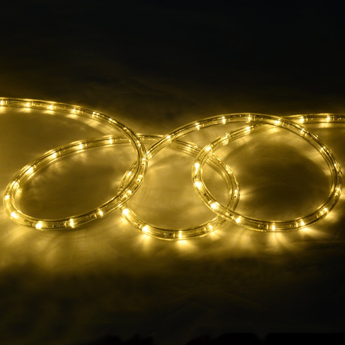 30 m rope lights, fairy lights with 1080 LEDs, Christmas decoration, 100 inches, warm white