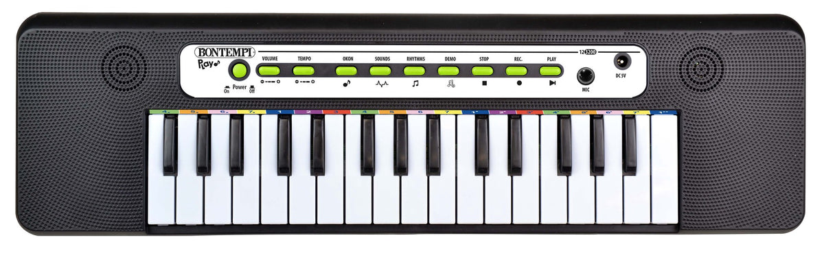 32-Key Electronic Keyboard with Mic, Sounds & Rhythms