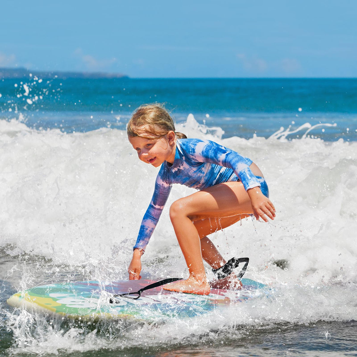 33–41 Inch Bodyboard with EPS Core, Wrist Leash