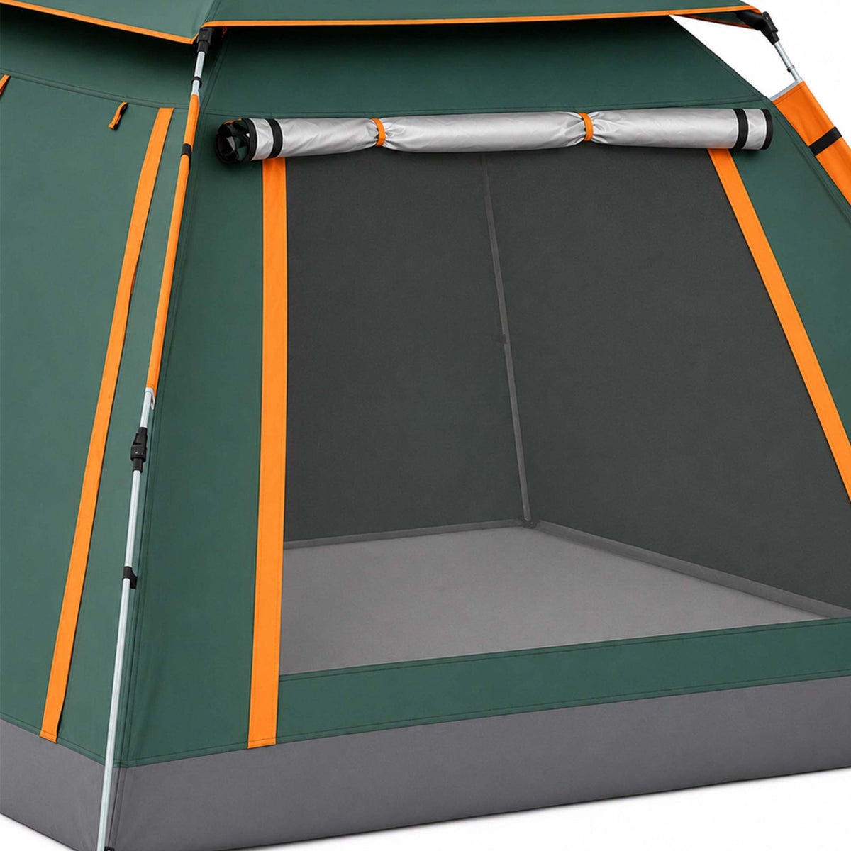 3-4 Person Quick-Setup Tent with Awning & UV Protection