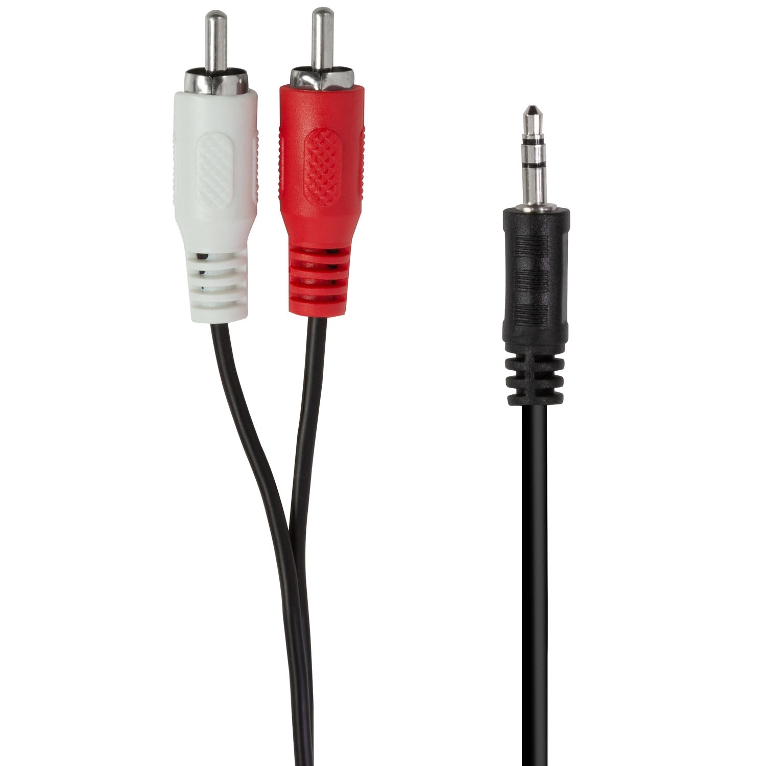 3.5mm to 2x RCA Audio Cable, 1.5m, Black