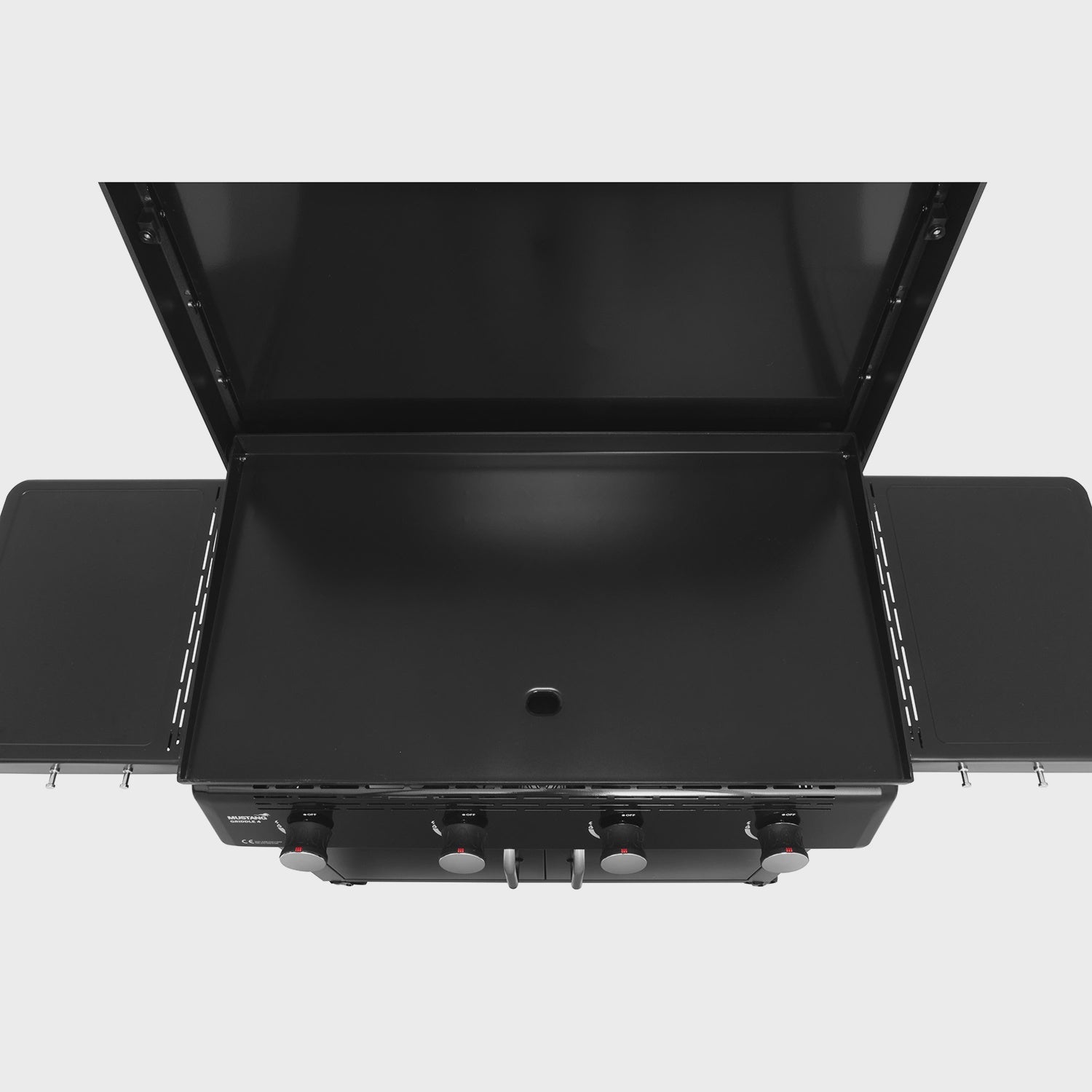 36-Inch Carbon Steel Griddle with 4 Burners, 16.4 kW Power