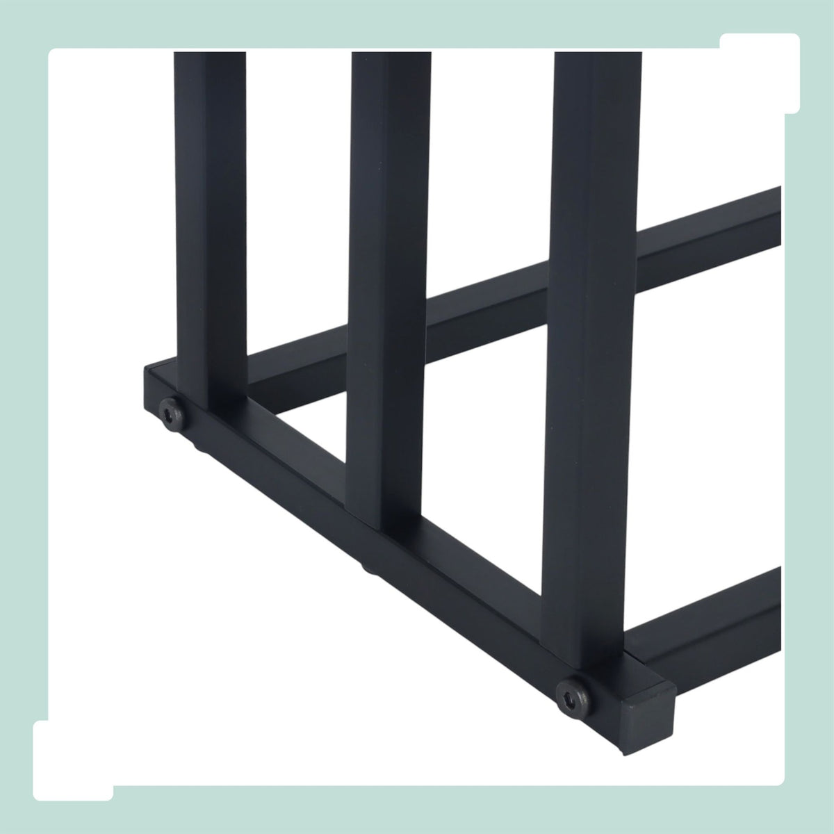 3-Bar Metal Towel Stand – Freestanding Bath Rack