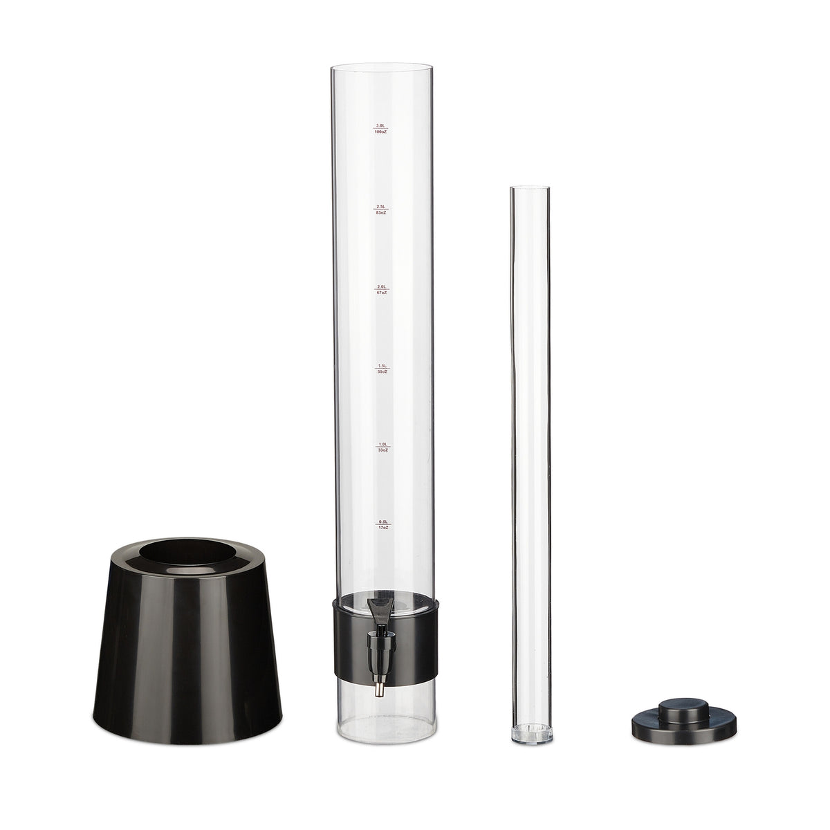 3 L Narrow Beer Tower with Tap
