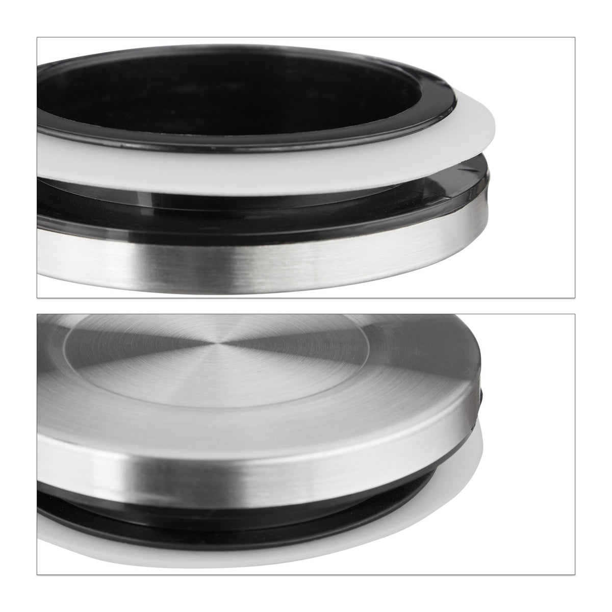 3 Storage jars 380 ml