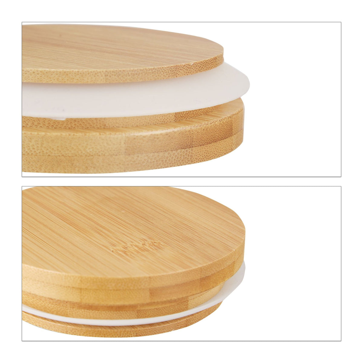 3 Storage jars in different sizes
