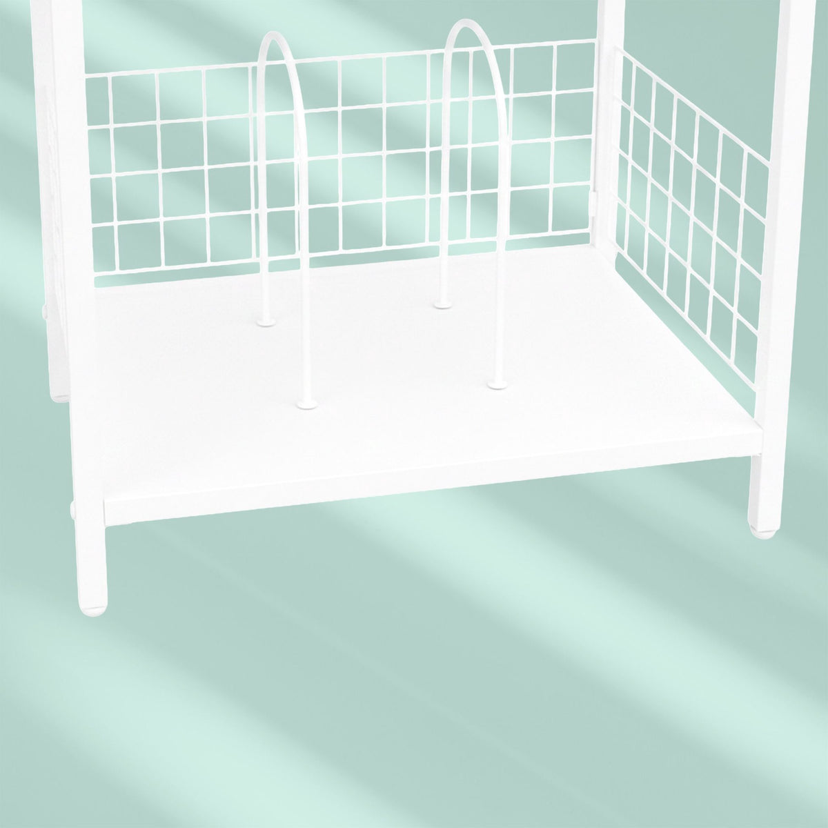 3-Tier Vinyl Record Player Stand with Dividers