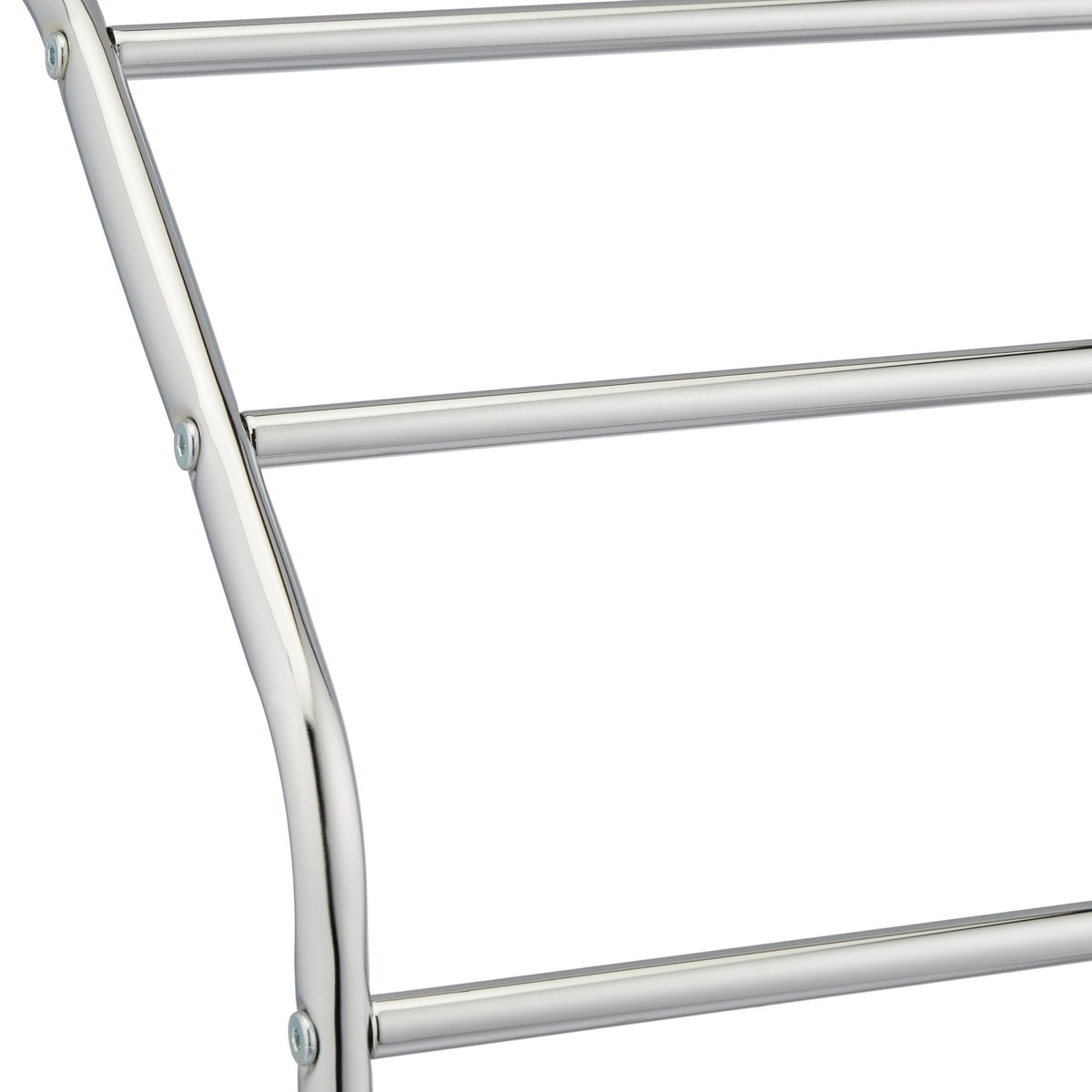 3-armed towel rail with shelf