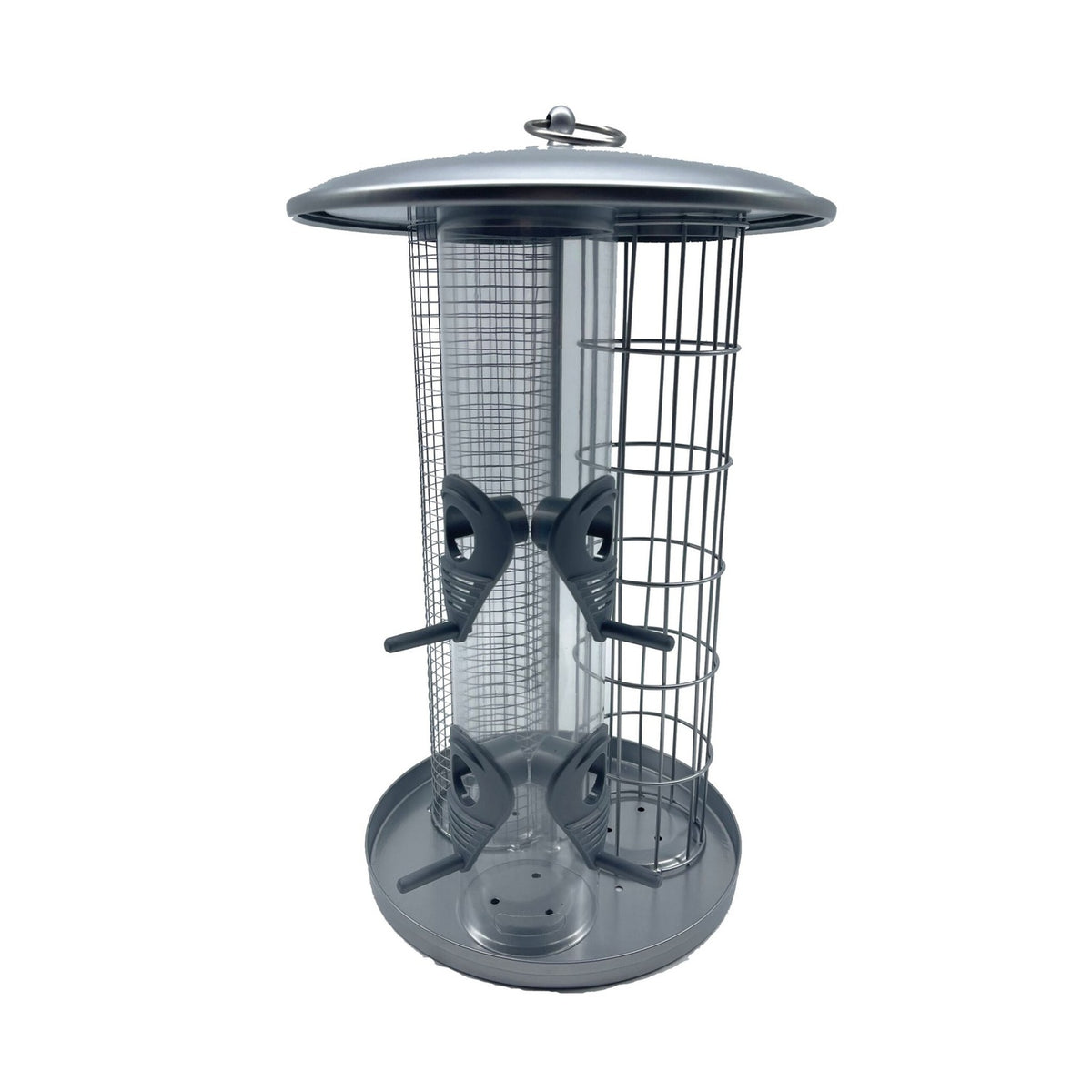 3-in-1 Bird Feeder with Tray for Wild Birds