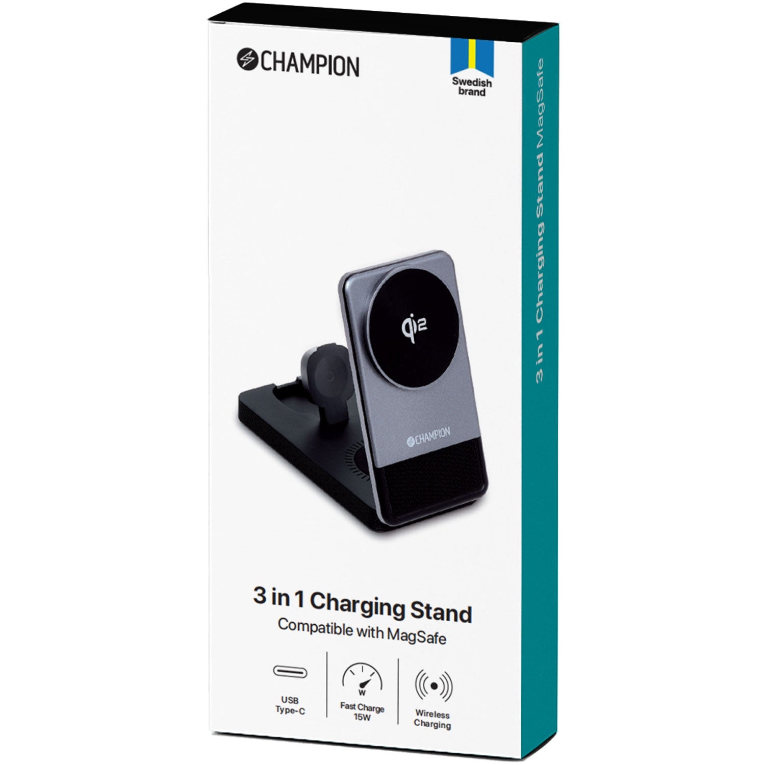3-in-1 Charging stand QI2 15W