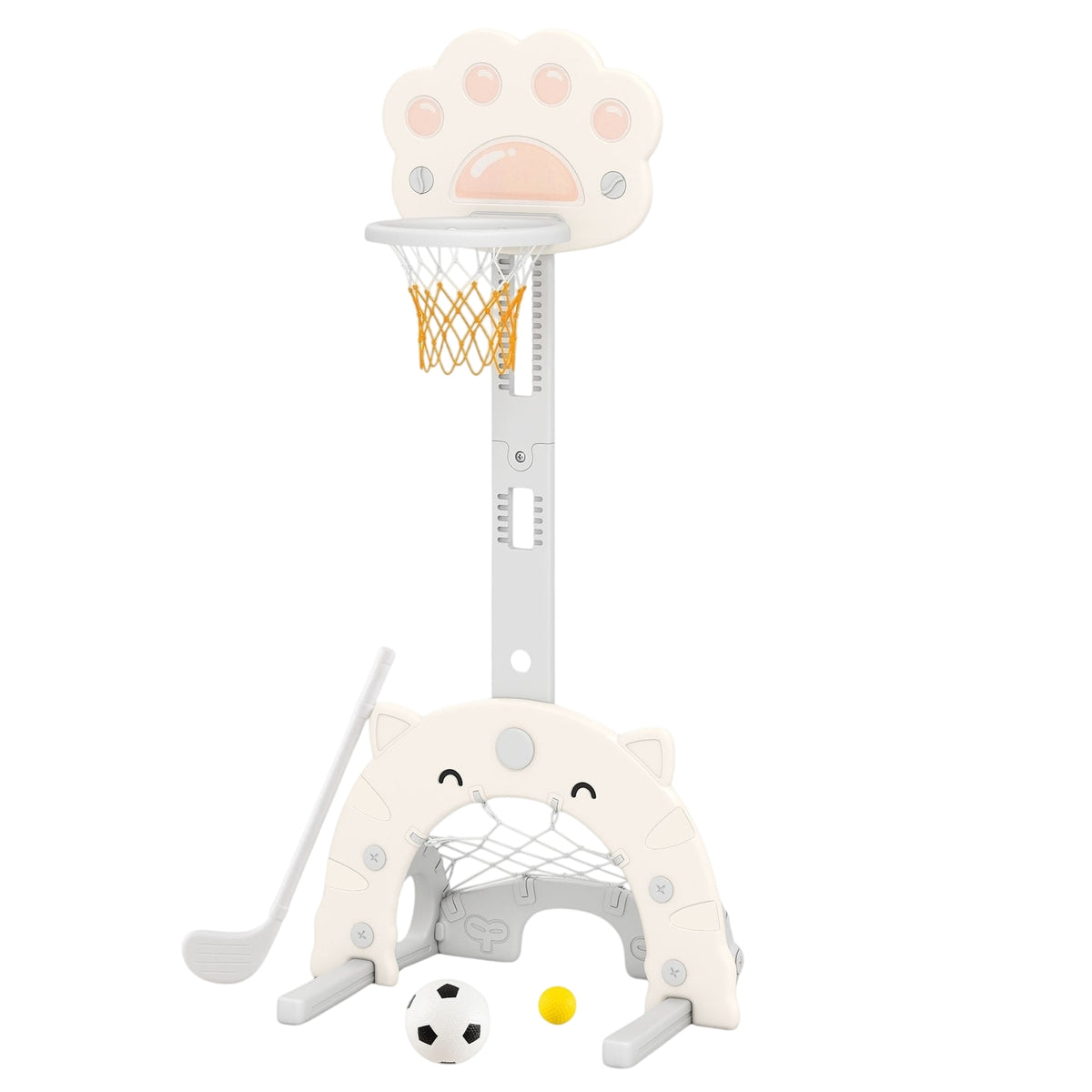 3-in-1 Kids Sports Center: Basketball, Soccer, Golf