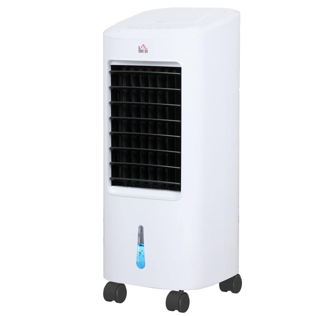 3 in 1 Mobile Air Conditioner with Humidification Water Cooling, Auto Oscillating 7L Air Conditioner with 7.5h Timer, 3 Speeds 65W Air Cooler with Remote Control, for 20㎡ White |