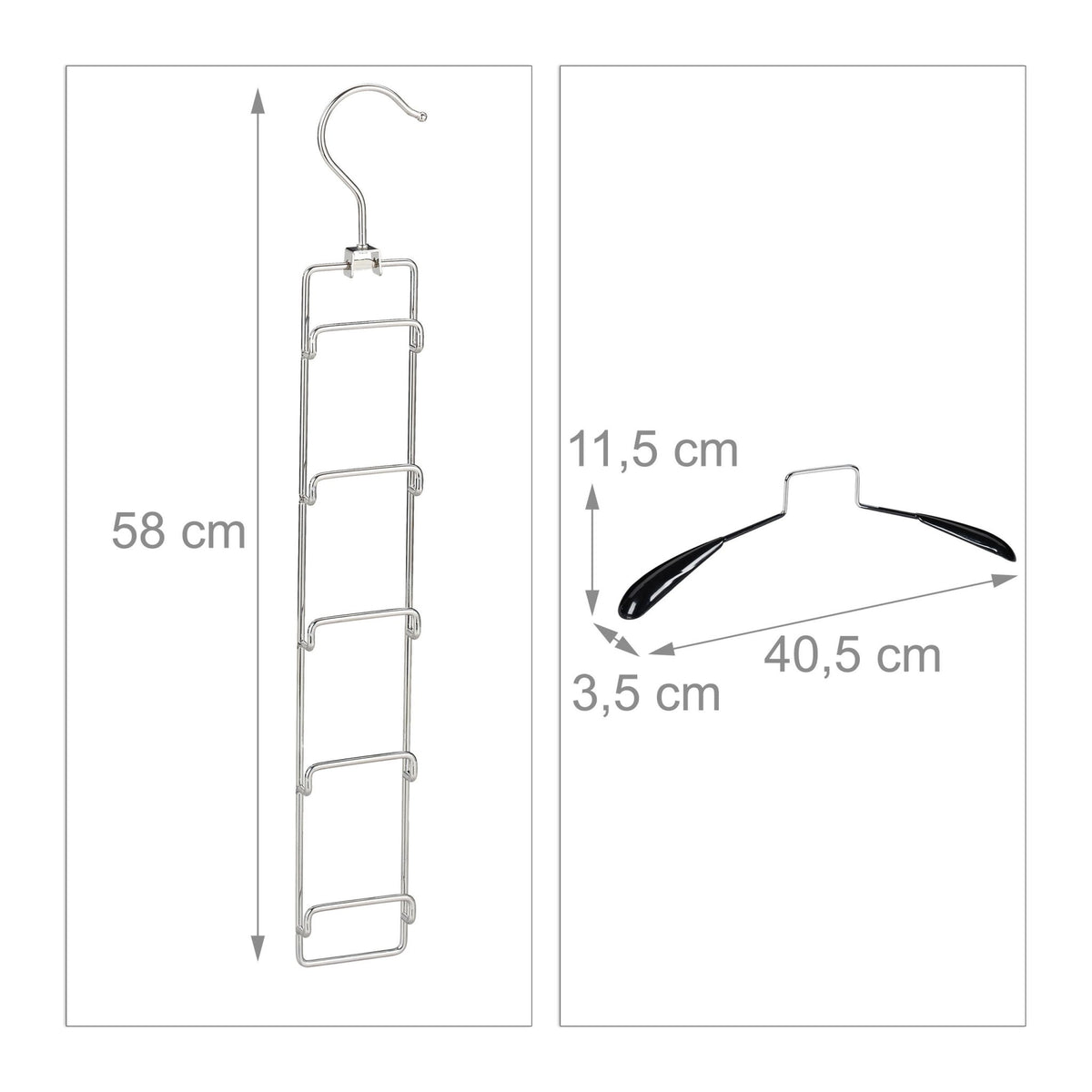 3 pcs. Multi-hanger